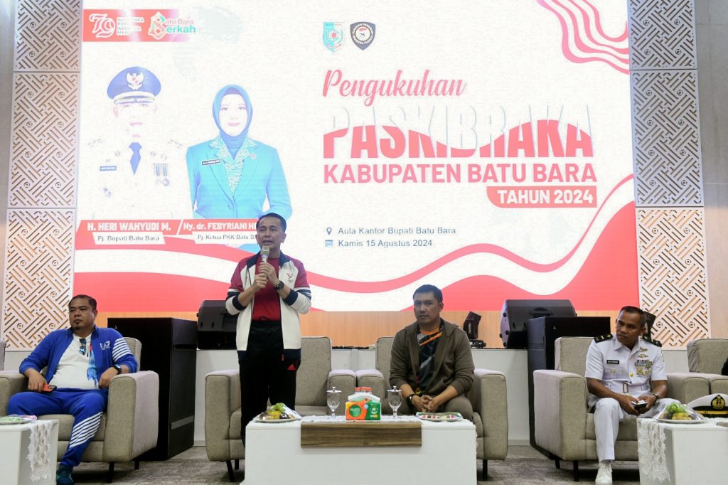 Pengukuhan Paskibraka Batubara 1