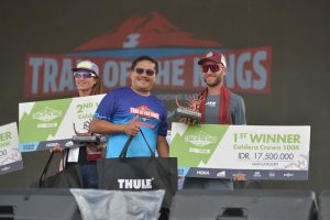 Sekda penyerahan hadiah UTMB